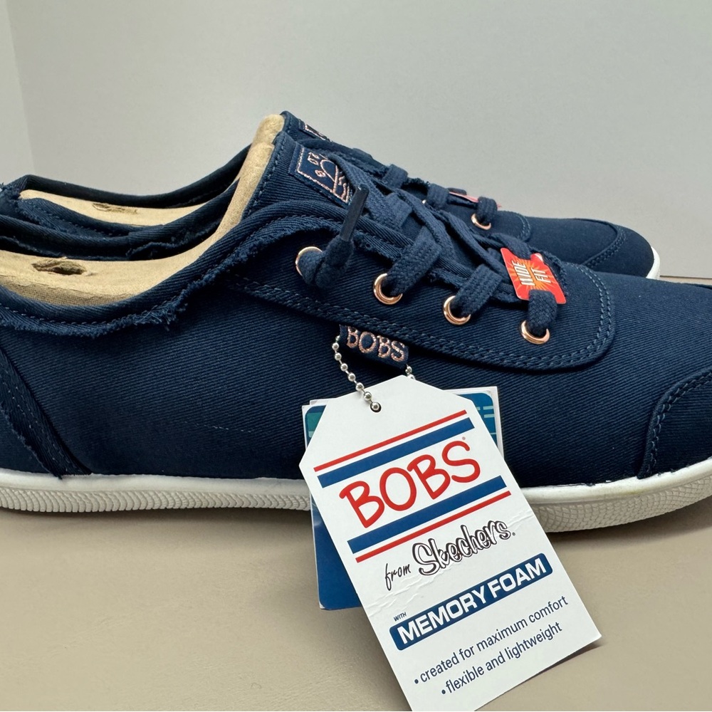 Skechers Women's Navy Casual Shoes - Picture 3 of 13
